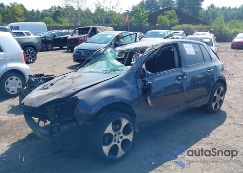 2014 Volkswagen Golf 2.5L from USA, damaged, VIN WVWDB7AJ9EW007903